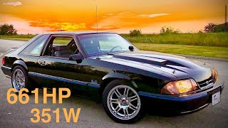 Vortech Supercharged 351W Foxbody Mustang