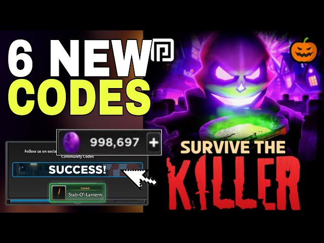 Roblox Survive the Killer Codes: Escape the Pursuer - 2023 November-Redeem  Code-LDPlayer
