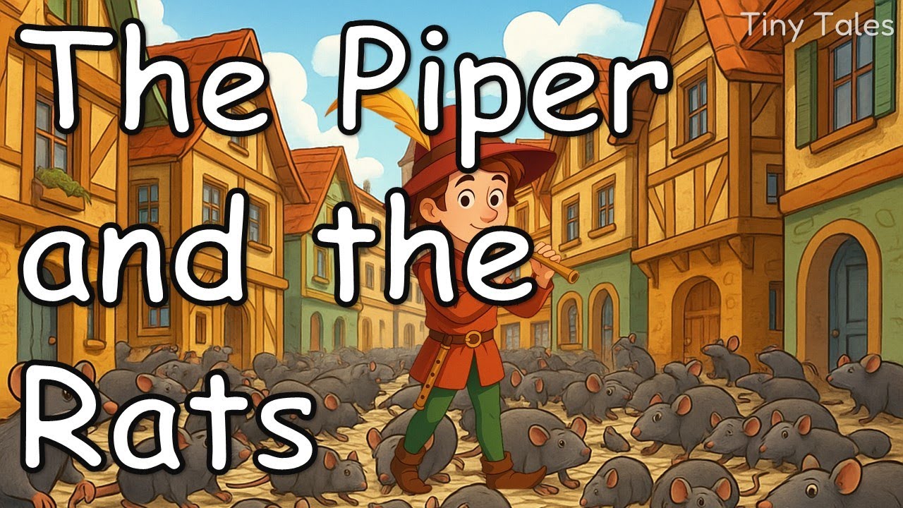 Tale About Rats The Piper and the Rats Story in English | Tiny Tales|1 minute stories ...