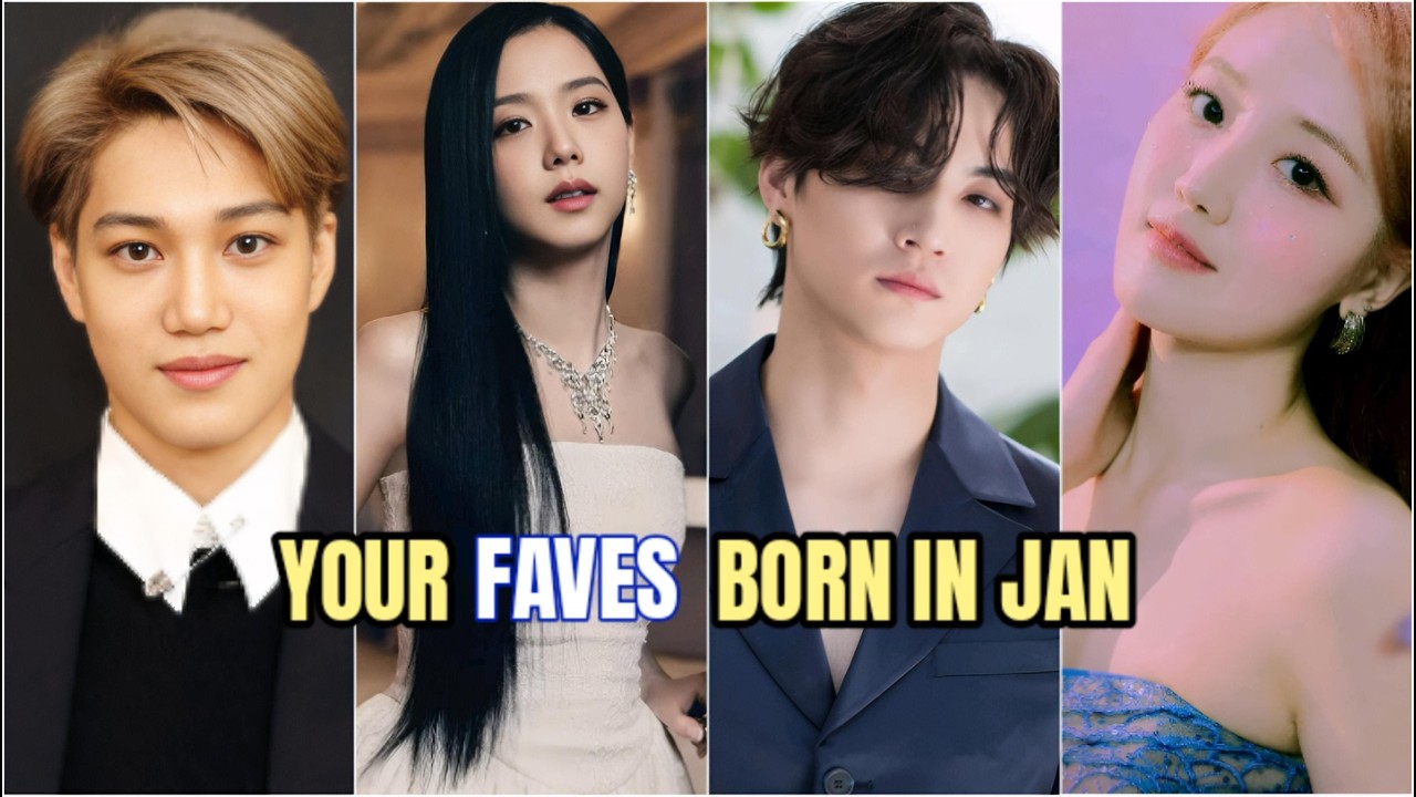 K-POP BIRTHDAYS IN JANUARY 