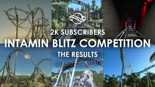 2k Subscibers Intamin Blitz Competition Results - Planet Coaster