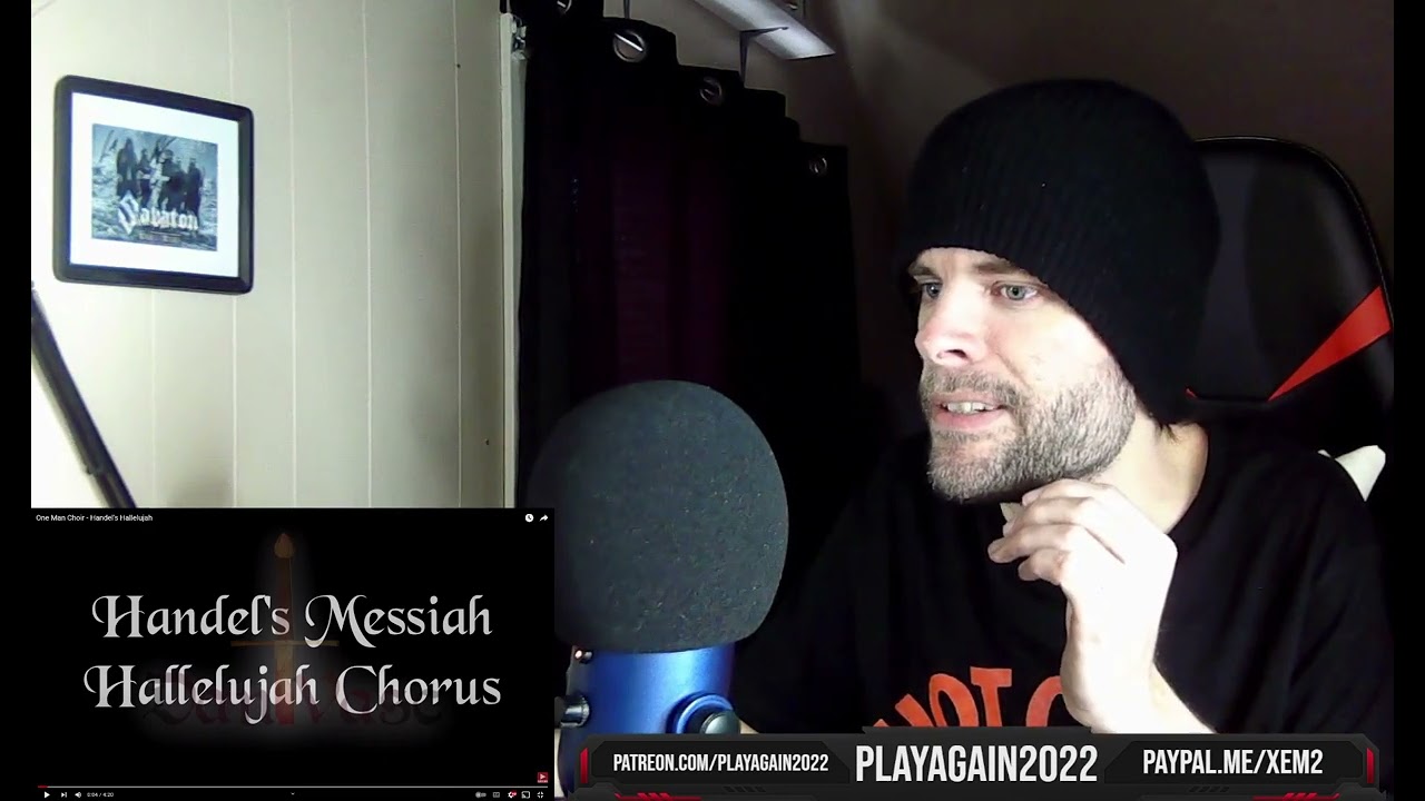 Dan Vasc - Handel's Hallelujah (First Time Reaction)