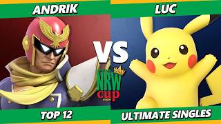 NRW Cup Major 2026 - Andrik (Captain Falcon) Vs. luc (Pikachu) Smash Ultimate - SSBU