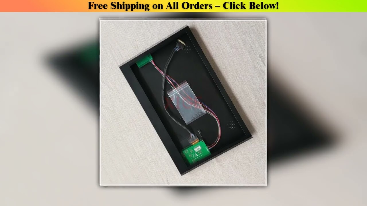 Fit LP156WF1 2 HDMI-Mini 15.6" Kit DIY 40 Pin LVDS 1920*1080 Monitor Portable Refit Metal