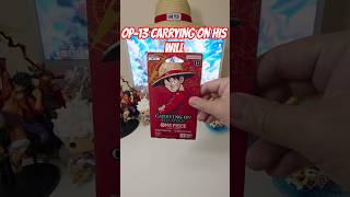 OP-13 Carrying on his will #onepiece #optcg #onepiecetcg  #onepiececards #packopening