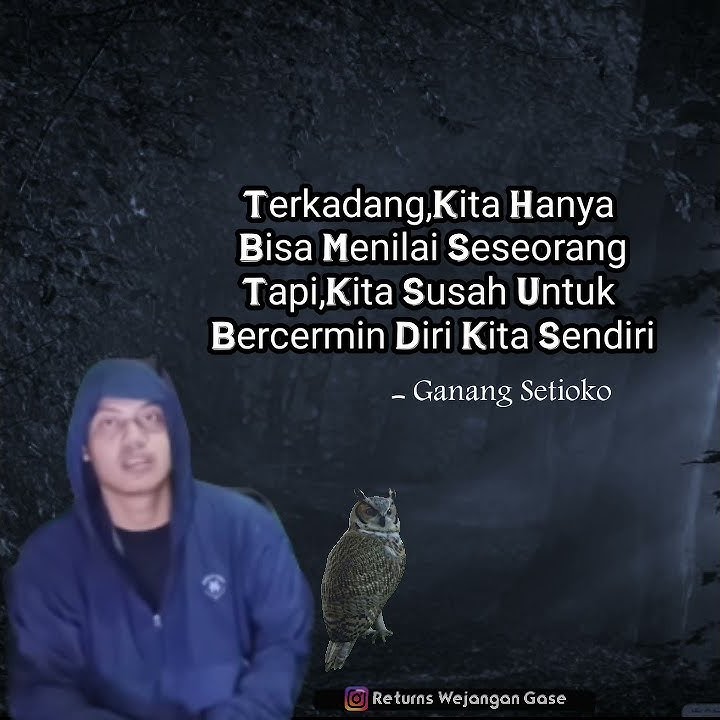 🔴Story Wa Ganang Setioko