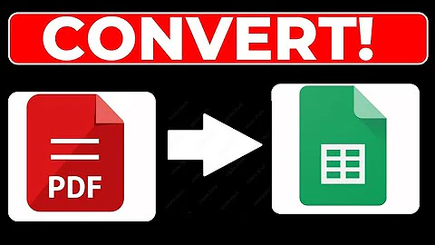 How To Convert PDF To Google Sheets (Step By Step)