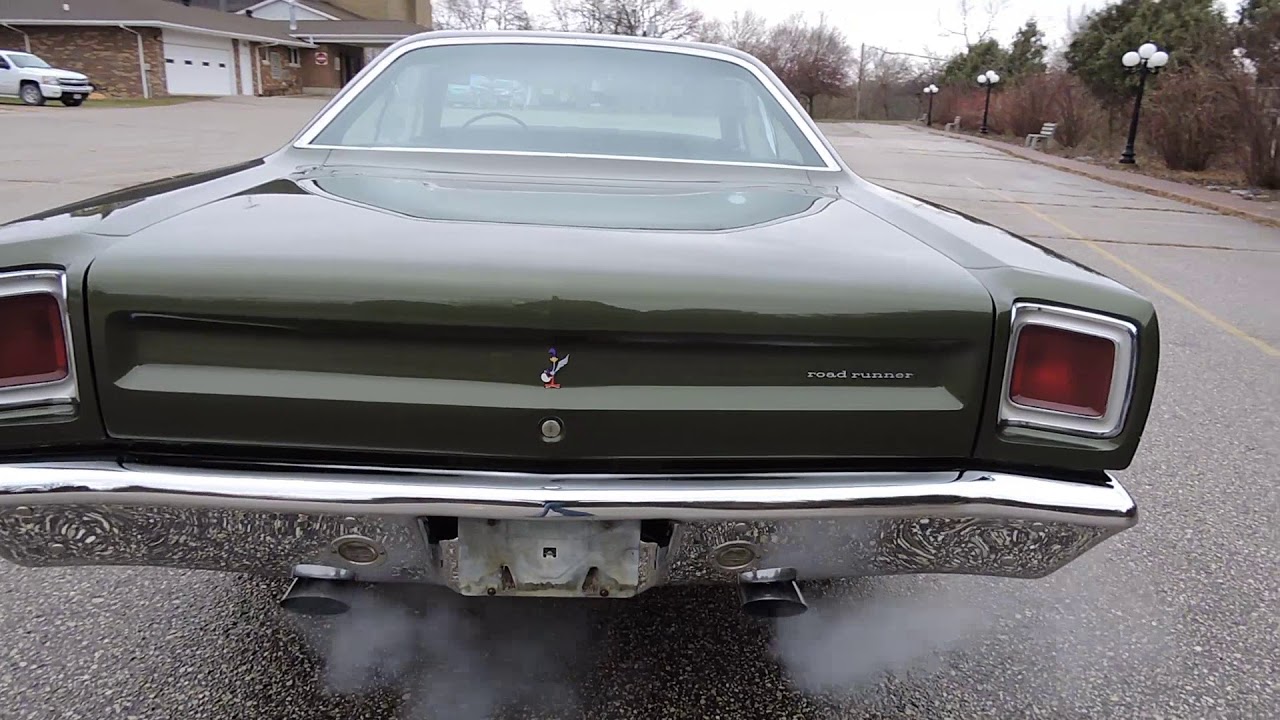 1969 Plymouth Road Runner Green For Sale At Www Coyoteclassics Com Youtube