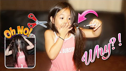 WHAT IS THE REASON WHY WE CUT HER HAIR? | WHAT HAP...