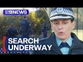 Desperate search after woman gives birth near river before vanishing  | 9 News Australia
