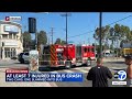 6 hospitalized after car slams into Metro bus in multi-vehicle collision in Reseda
