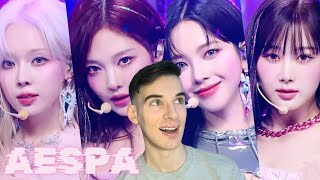 aespa 에스파 'Supernova' MCOUNTDOWN Stage - REACTION Video!