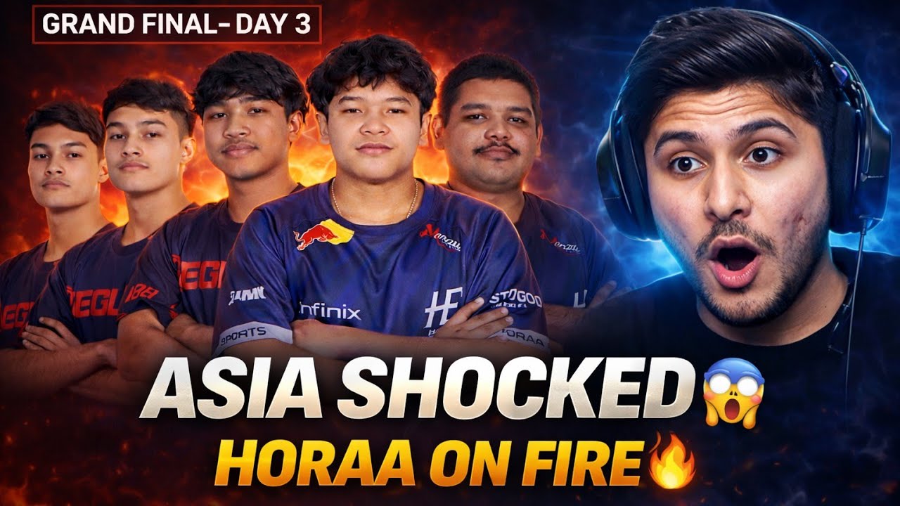 NEPAL’S HORAA ESPORTS SHOCKS INTERNATIONAL LOBBY | ASIA CHAMPIONSHIP GRAND FINAL DAY 3
