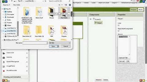 Android Accelerometer Sensor and Player component