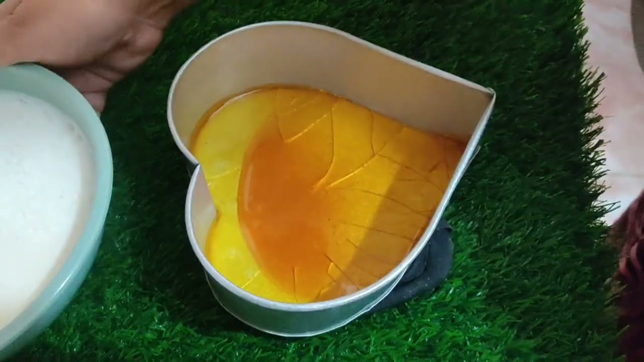 দুই টা ডিম  দিয়ে  পুডিং বানানো রেসিপি 