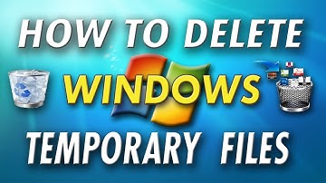 How To Delete Temporary Files in Windows XP/7/8.1/10