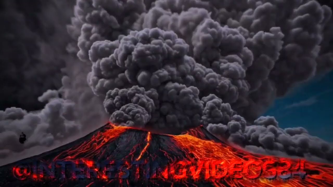 “One Epic Explosion 🌋 TOP 6 Most Dangerous Volcanoes in the World | Massive Eruptions & Lava Flows”😱