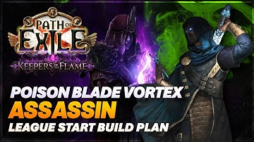 PoE 3.27 - A Risky Start: Poison Blade Vortex Assassin League Start Build Concept