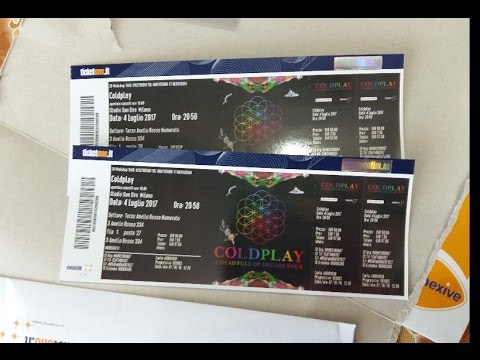 Tutorial come comprare i biglietti su Ticketone - Biglietti Coldplay