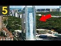 Top 5 MAN MADE Waterfalls & Amazing Water Features