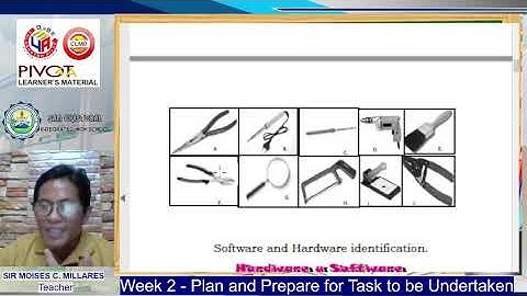 TLE 7 EPAS MELC WK 2 MOD 2 - Plan and Prepare for Task to be Undertaken