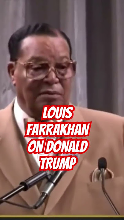You Won’t Believe What Louis Farrakhan Said About Trump! #louisfarrakhan