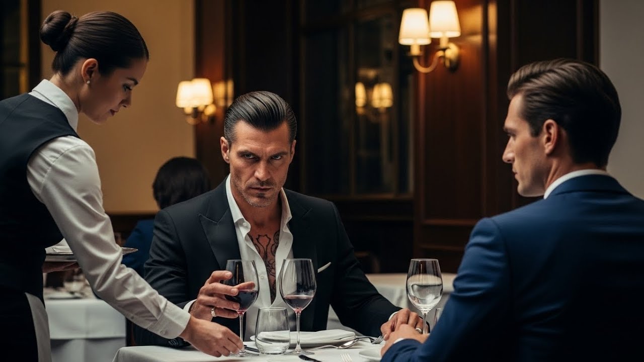 La mesera cambió su bebida sin decir palabra — jefe mafioso supo que acababa de ser salvado.