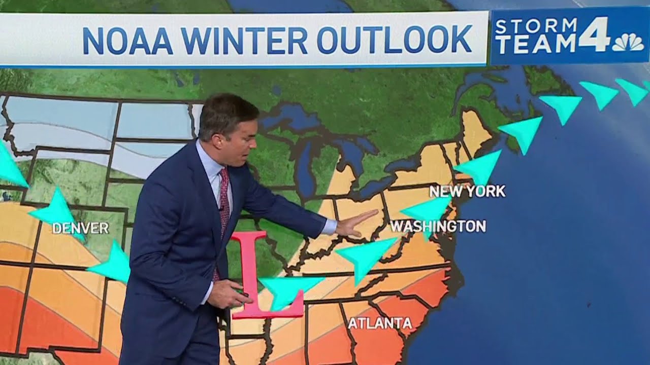 Storm Team4's winter weather outlook: How much snow will DC get this ...