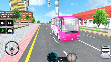 City Bus Simulator 3D Offline gameplay - City Bus simulator - Android gameplay