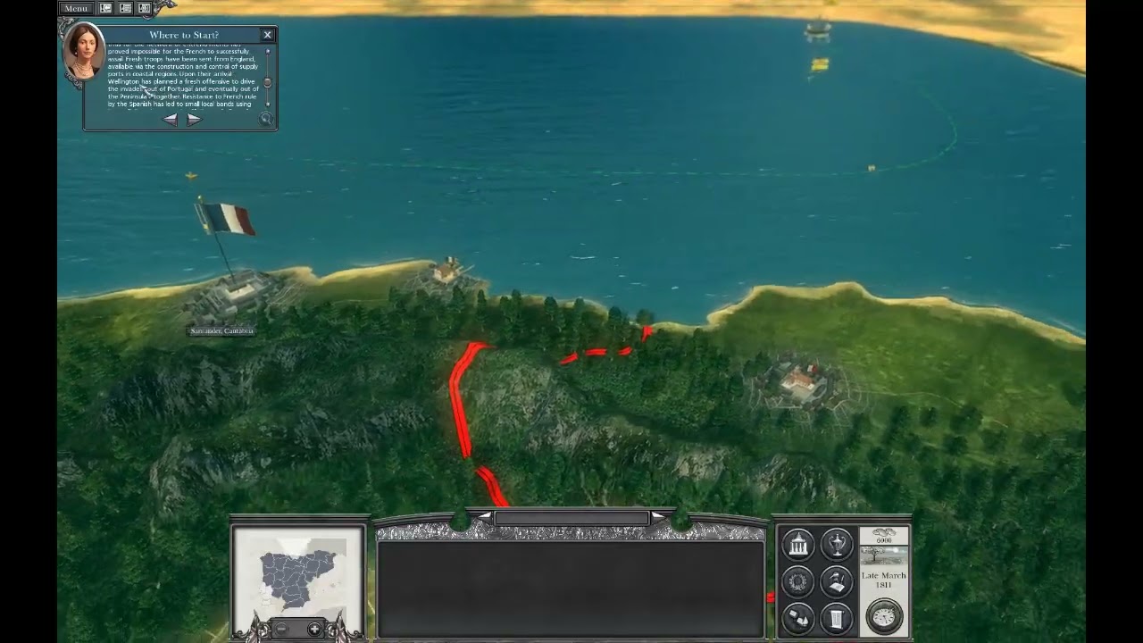 Napoleon Total War Peninsular War Great Britain on Normal Part 1