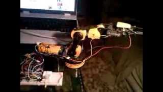Arduino Robot Arm OWI JAVA con L293D