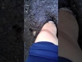 靴下泥んこ