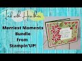 Merriest Moments Bundle from Stampin' Up!/Mini Catalogue 2021/Holiday/hybrid embossing folder