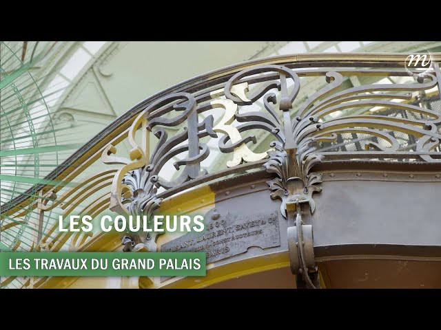 The colors of the Grand Palais class=