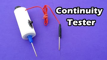 How to Make a Continuity Test at home - Easy Tutorials
