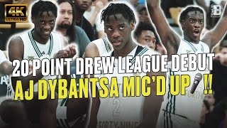 We mic'd up the best 16 year old in the country!😳| 5-star AJ Dybantsa goes off at the Drew League🔥