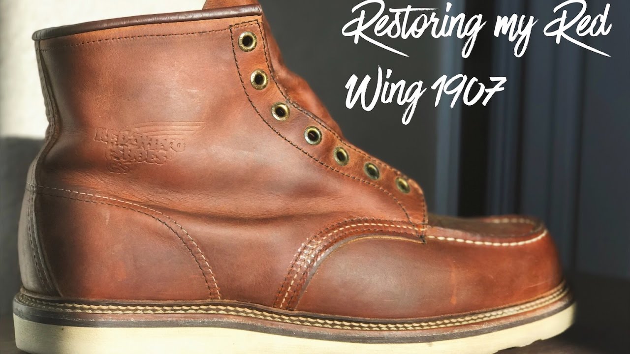 red wing 1907 care