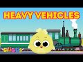 Heavy Vehicles Giligilis Nursery Rhymes Kids Songs