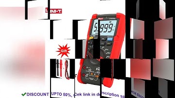 REVIEW UNI-T UT15B UT17B UT18B Pro 1000V Digital True RMS Multimeter Handheld  AC DC Voltage Tester