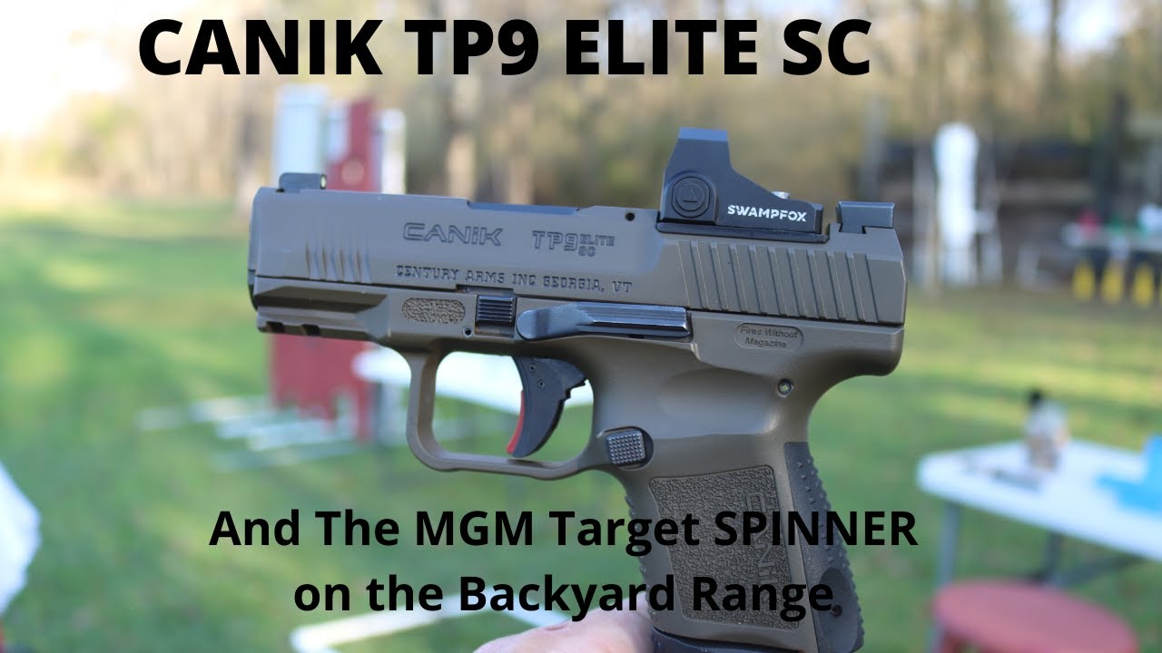 CANIK TP9 ELITE SC and the MGM SPINNER