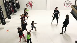 Kids boxing class