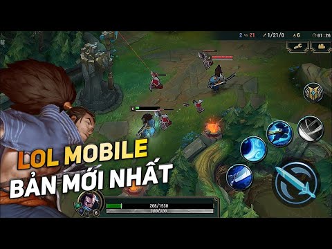 liên huyền thoại:Tốc chiến :Cách tải bản test lol mobie mới nhât,nhanh tay tải  và trải nghiệm ngay!