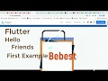 How to Create HelloWord application In Flutter Tutorial in Hindi 2023 | Part-5 | #flutter #hindi