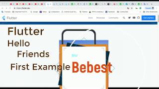 How to Create HelloWord application In Flutter Tutorial in Hindi 2023 | Part-5 | #flutter #hindi screenshot 5