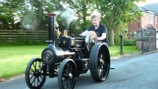 Steam Traction World 4' Scale Burrell Road Locomotive - Steam Siren works!!!