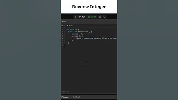 Reverse Integer #shorts #youtubeshorts #java #viral #coding #programming  #codingtechnique
