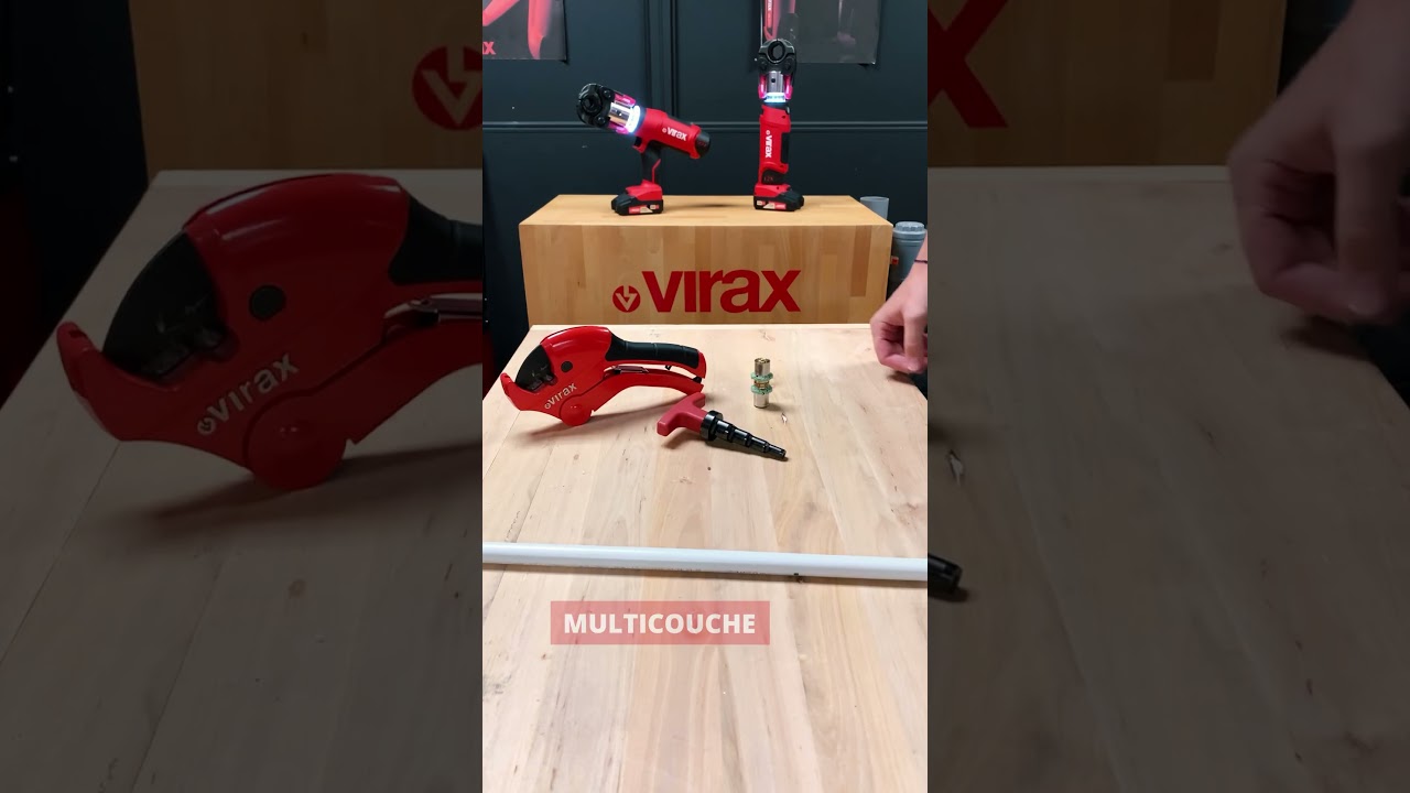 Préparation d'un sertissage optimal cuivre et multicouche #virax #shorts 