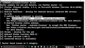 Flutter Android Toolchain Installation Problem Solved