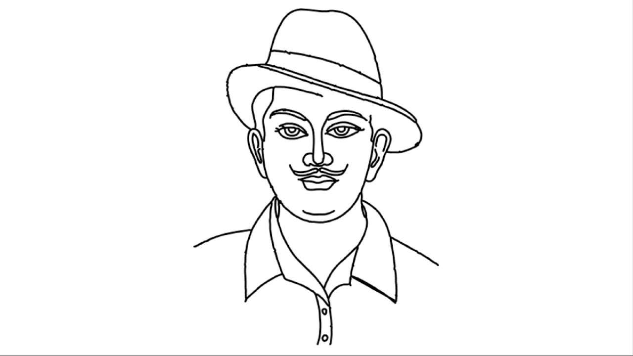 Pencil Drawing  Bhagat Singh Wallpaper Download  MobCup