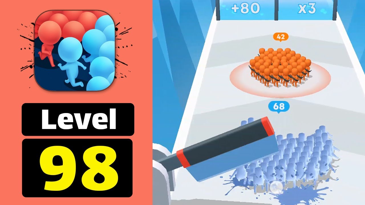 Count Masters: Stickman Games - Level 98 Walkthrough